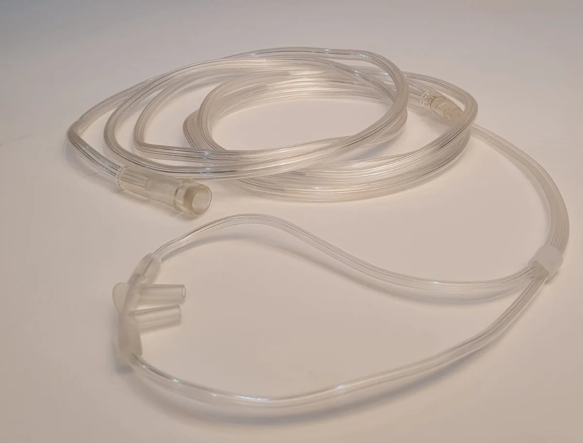 Canula nazala SOFT, Adult, 2m, 6 LPM, transparenta, narine drepte si conice