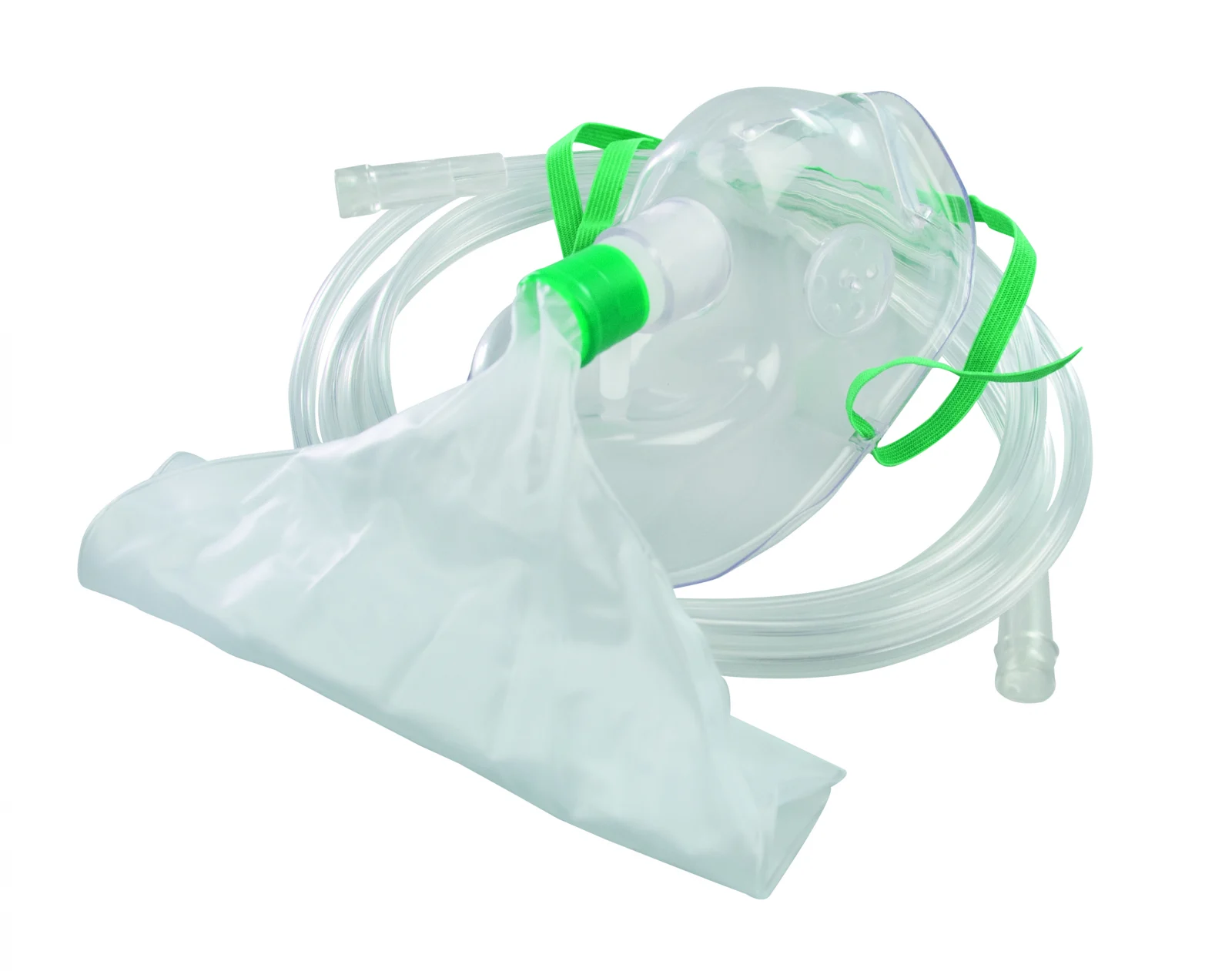 Masca oxigen, Adult, 2.1 m, Concentratie inalta, Rezervor, 2 supape - HUM