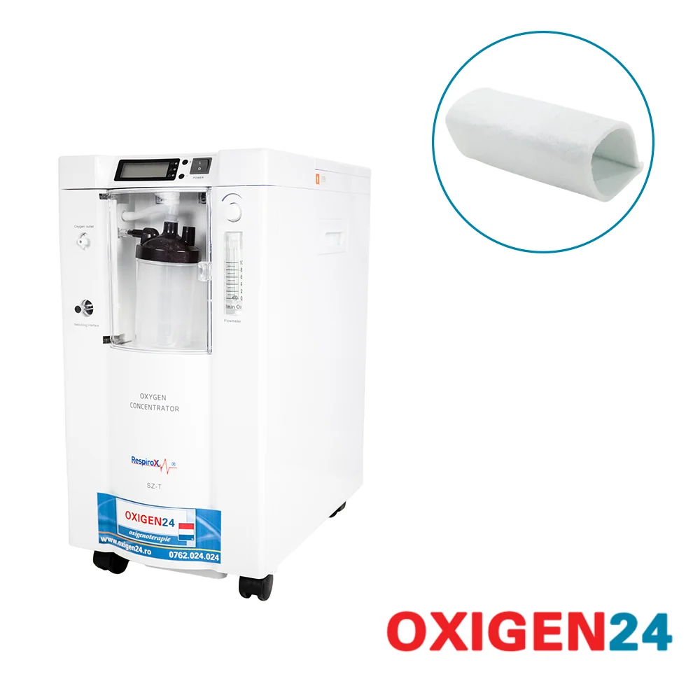 Filtru textil - concentrator oxigen RespiroX 10 LPM