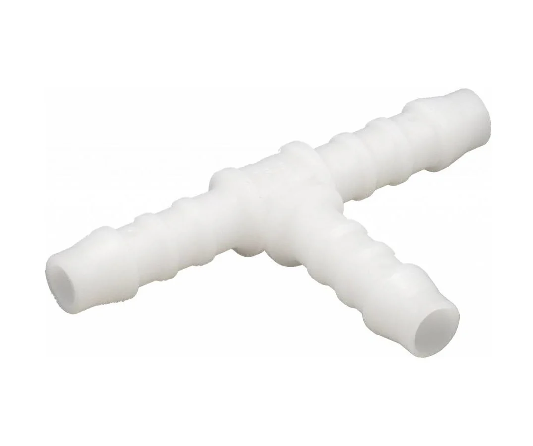 Ramificatie in T, alb, Ø 6 mm, interconectare accesorii concentrator oxigen - HUM