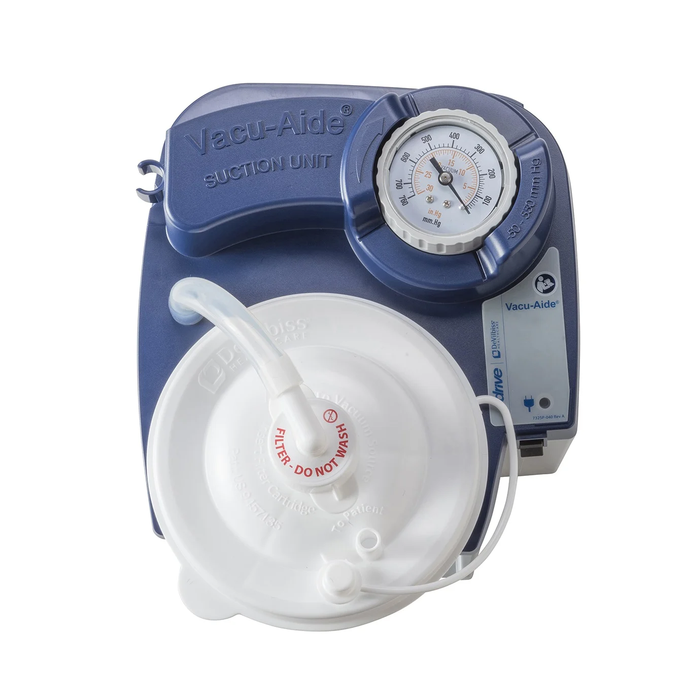 Aspirator Secretii VacuAide 7325, 50-550 mmHg, 27 LPM, cu baterie