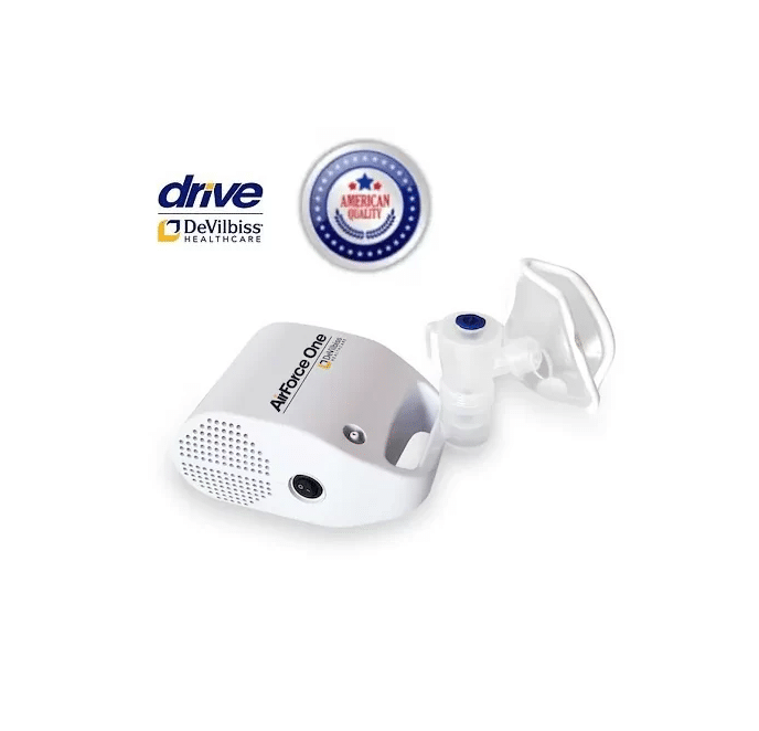 Nebulizator (aparat aerosoli) cu compresor pt. adulti si copii - Devilbiss AirForce One
