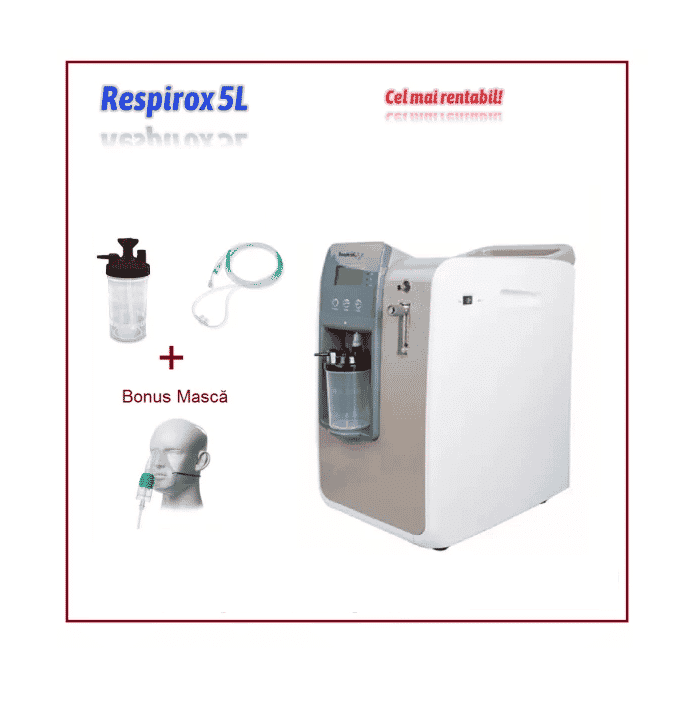 Concentrator Oxigen Medical stationar cu nebulizator RespiroX