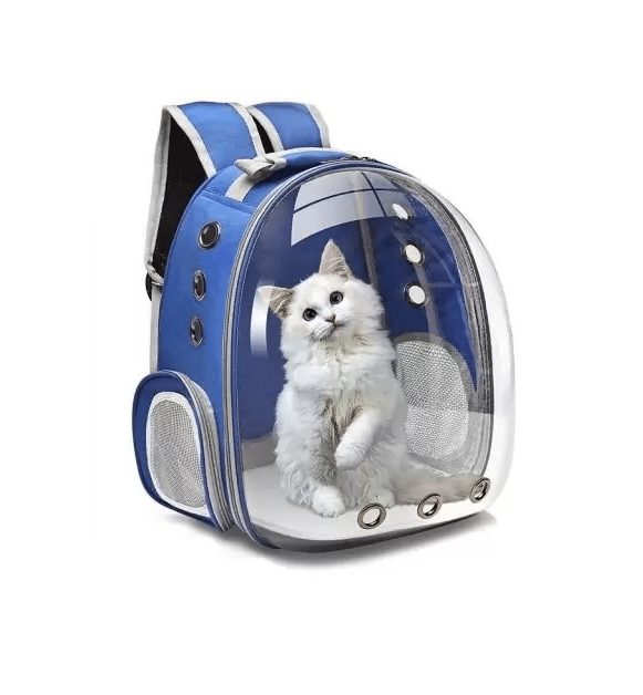 Rucsac transport animale mici de companie cu fereastra transparenta