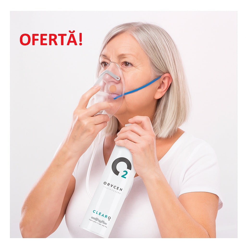 Butelie Oxigen Pur 10 litri cu Masca si Furtun