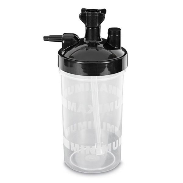 Pahar Barbotor - Umidificator 3-7 LPM, Supapa 6 PSI, 290 ml