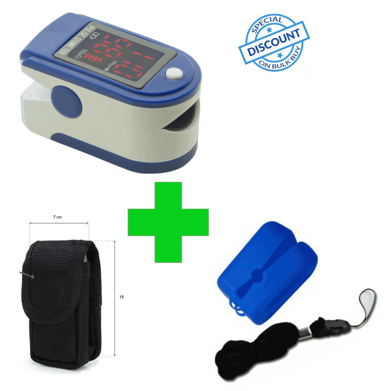 Puls-oximetru, CONTEC CMS-50D, cu pletismograma, puls 30-255, SpO2 0-99%