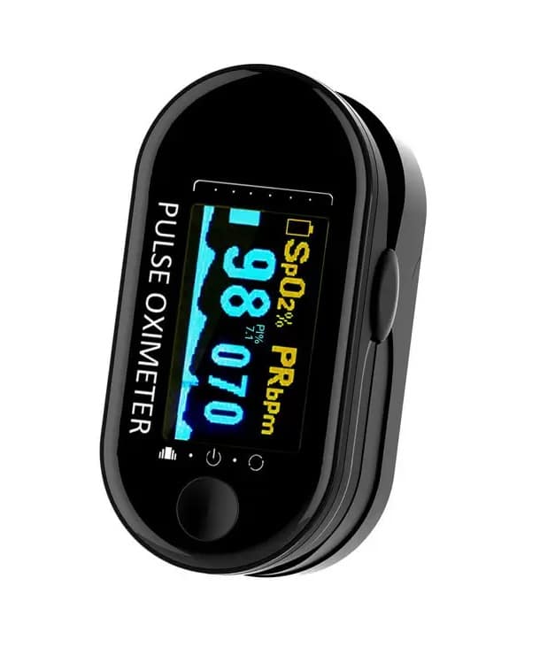 Pulsoximetru digital iUni H6, Pulsometru, Rata pulsului, Indica nivelul de saturatie a oxigenului din sange