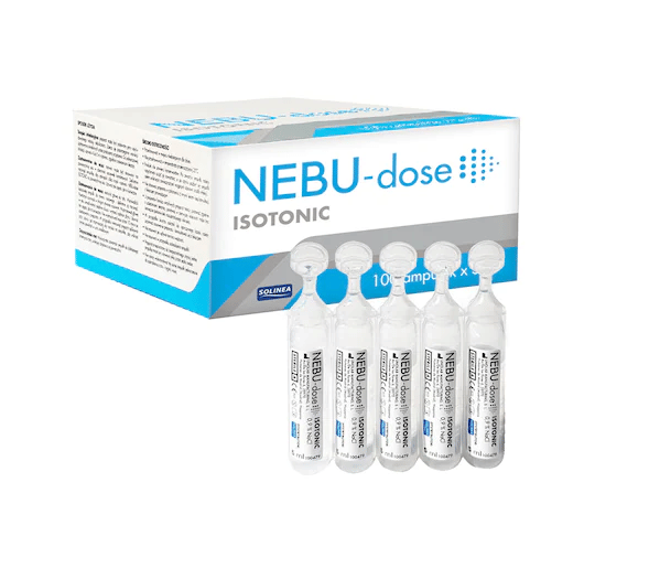 Ser fiziologic 100 Buc. monodoze x 5 ml, 0,9%, izotonic Solinea NEBU-dose pentru Nebulizator